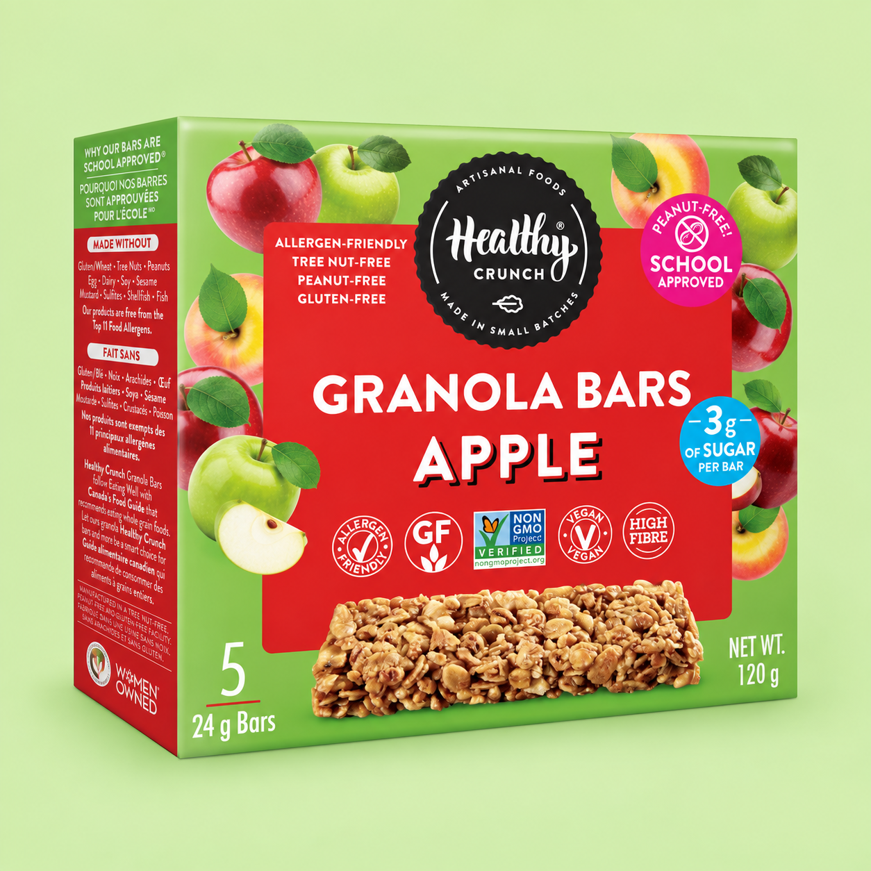 Apple Granola Bars