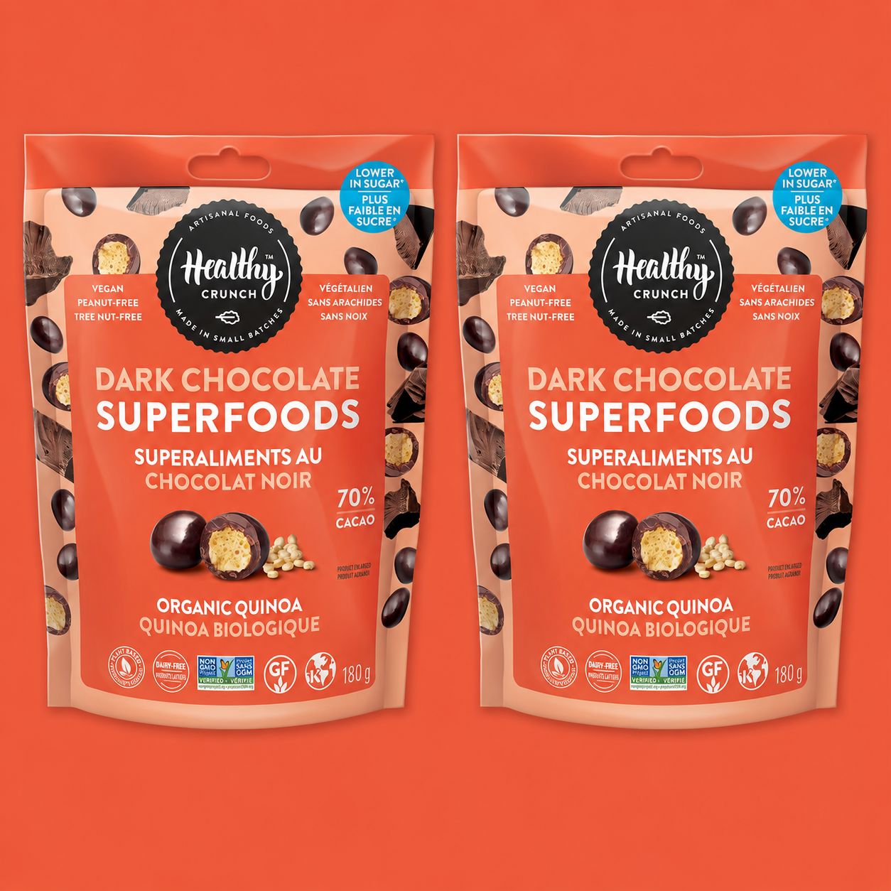 Organic Quinoa Dark Chocolate Superfoods