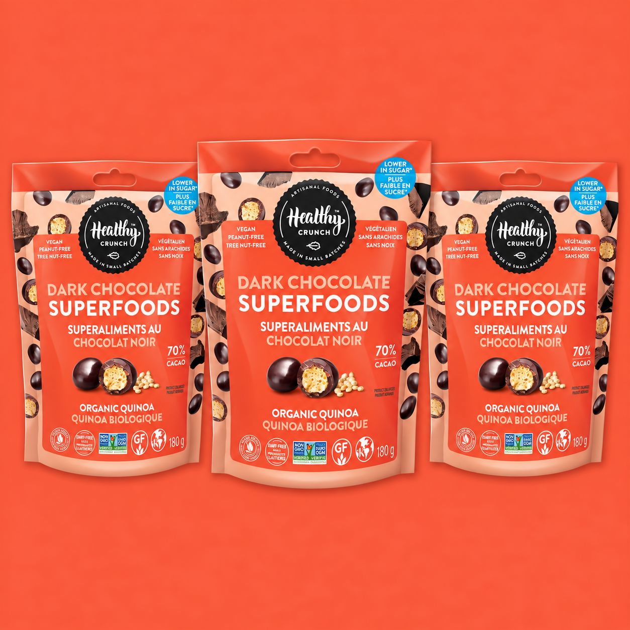 Organic Quinoa Dark Chocolate Superfoods