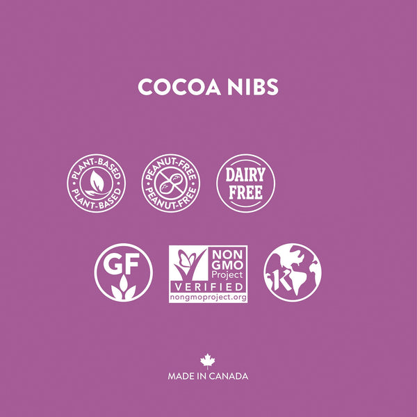 Cocoa Nibs Dark Chocolate Superfoods Healthy Crunch