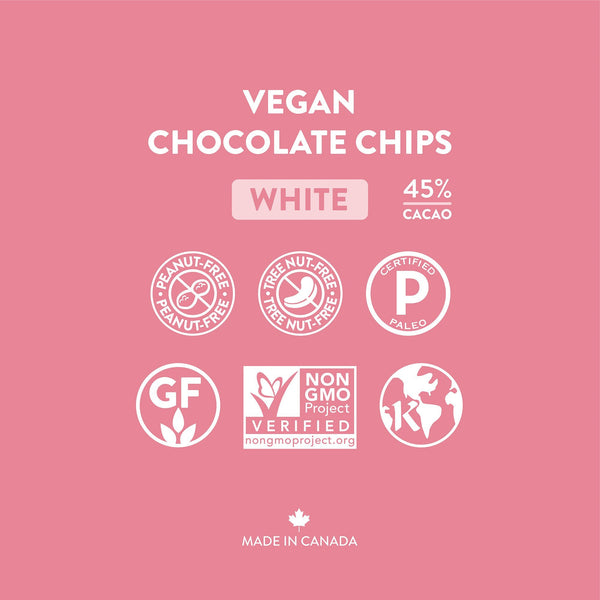 Vegan White Chocolate Chips Healthy Crunch
