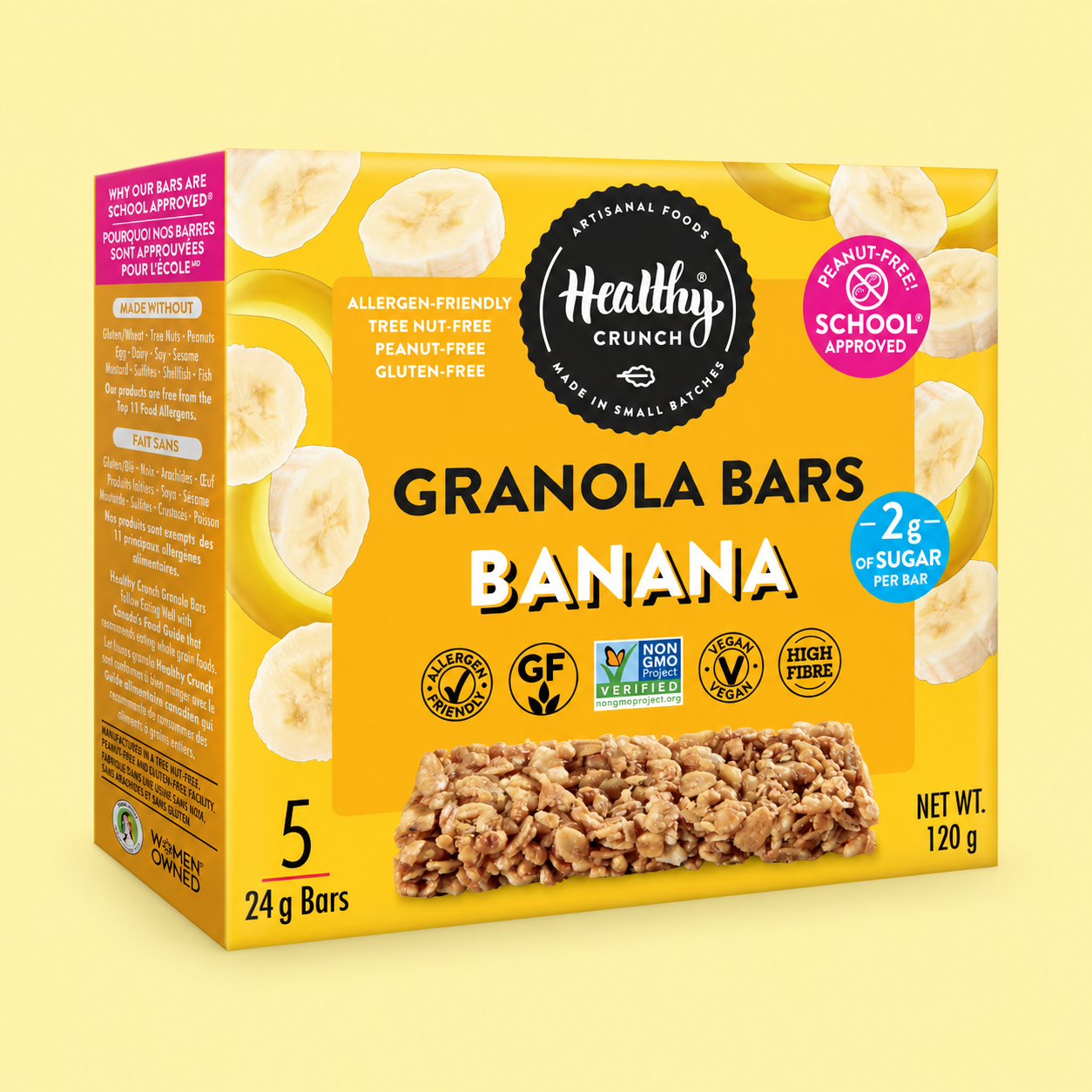 Banana Granola Bars