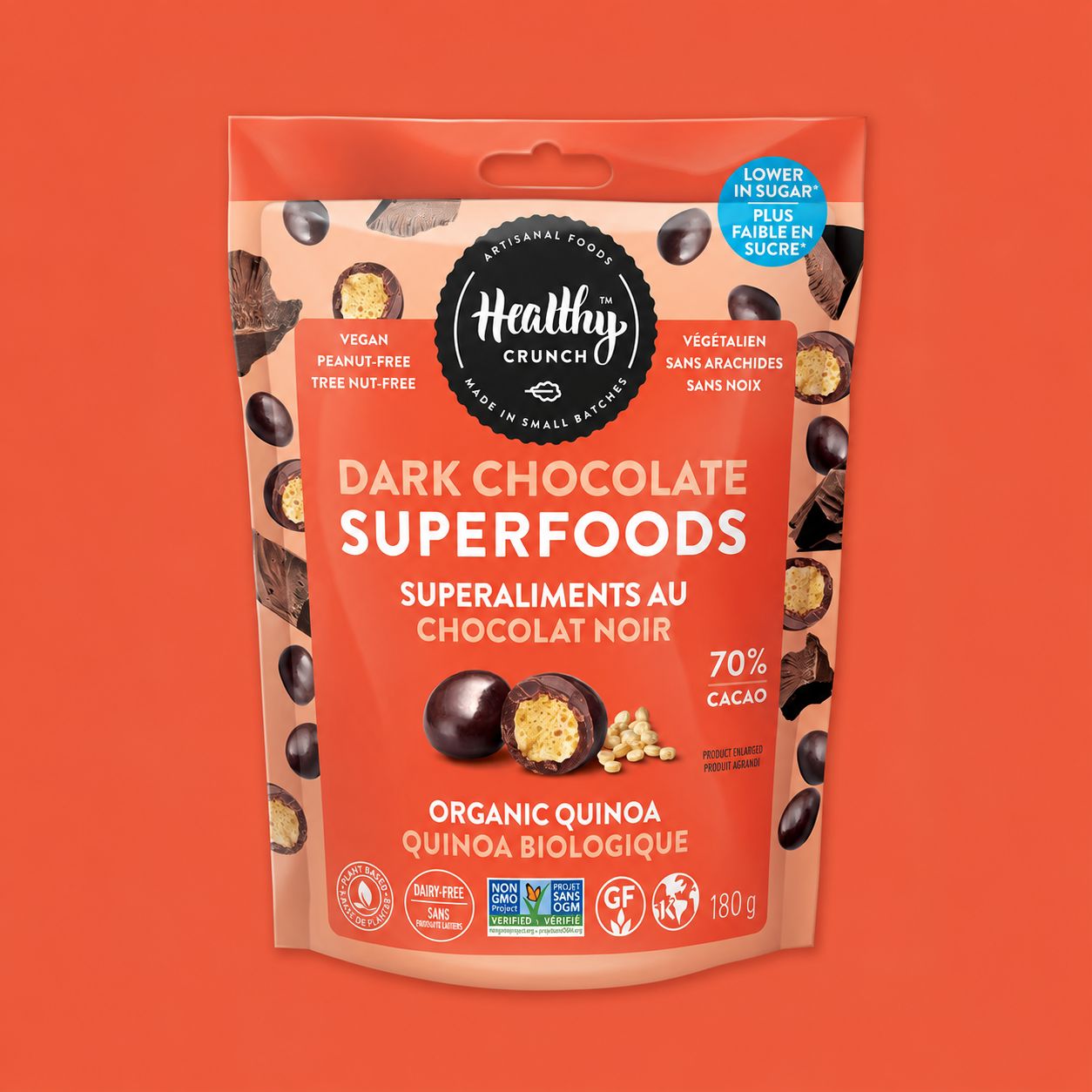 Organic Quinoa Dark Chocolate Superfoods