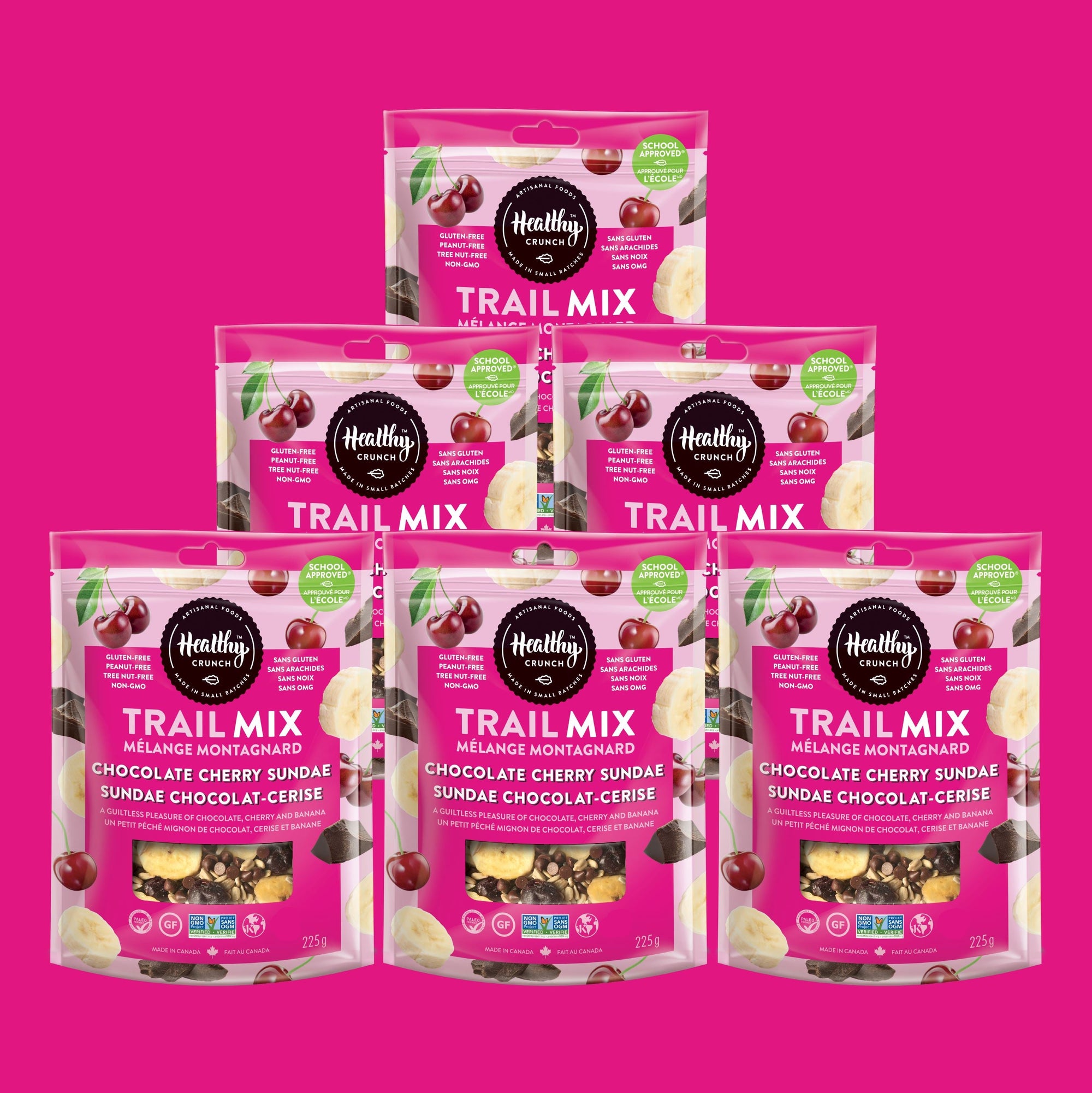 Chocolate Cherry Sundae Trail Mix