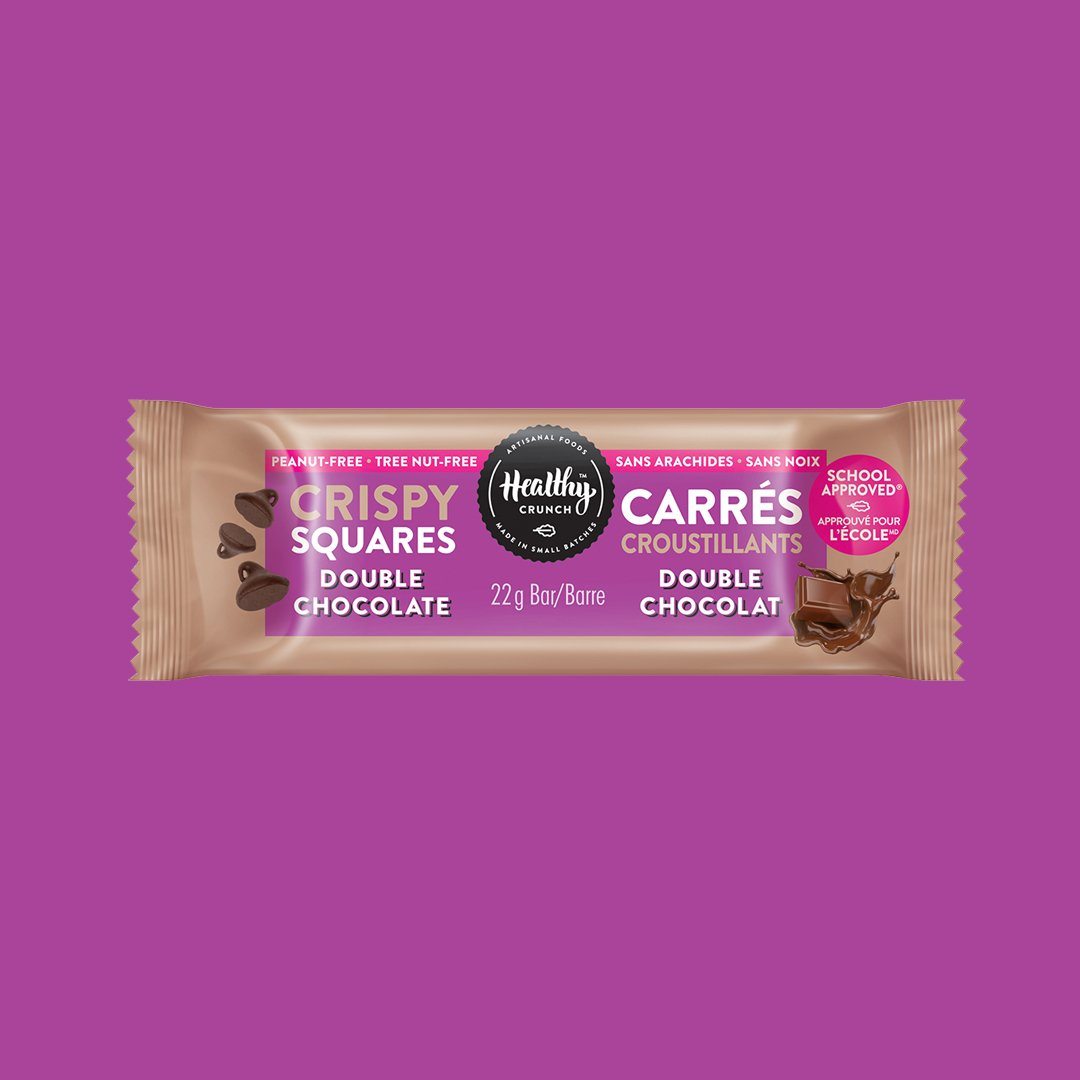 Double Chocolate Crispy Squares