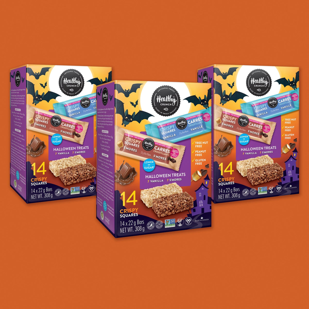 Halloween Crispy Squares Pack