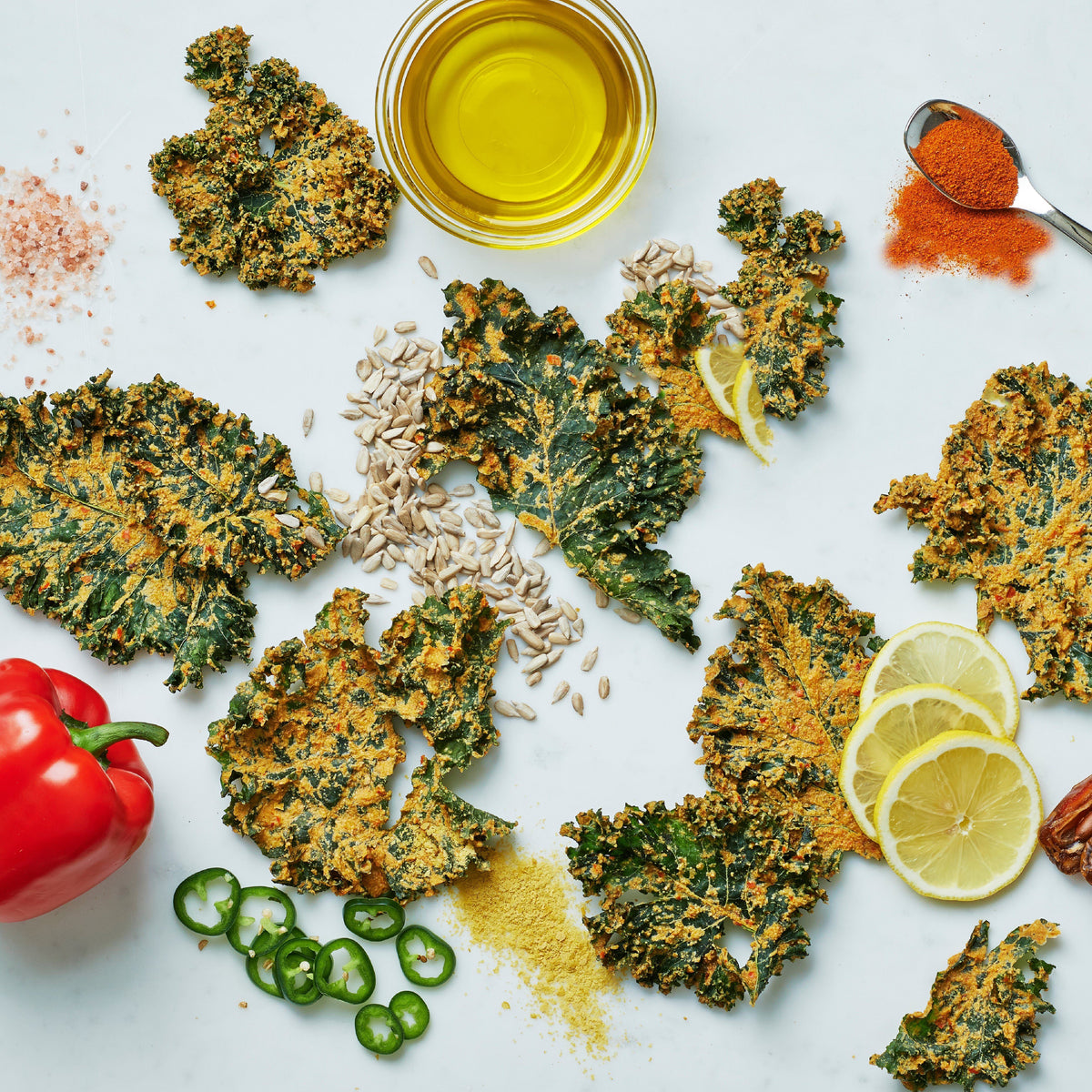 Say Cheeze! Kale Chips